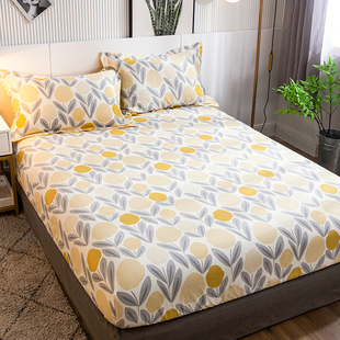 定做全棉纯棉榻榻米定制床笠床垫套90100120135150190m