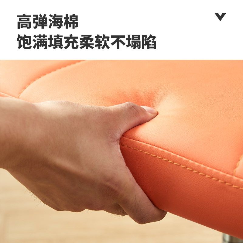 美容凳子美容院专用升降大工椅滑轮凳子理发店美甲师靠背椅可升降