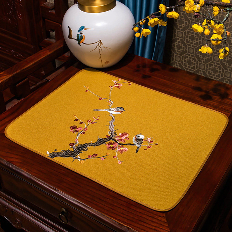 隔热垫餐桌垫中式家用餐垫杯垫防水防烫碗垫盘子垫花瓶垫布艺菜垫,居家布艺,餐垫,淘宝优惠券,粉丝福利购,淘宝优惠卷