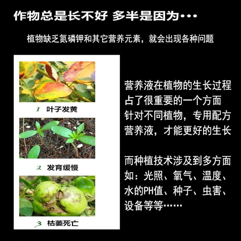 无土栽培种菜果蔬营养液水培气雾基质培西红柿草莓黄瓜水溶肥料,鲜花速递/花卉仿真/绿植园艺,家庭园艺肥料,淘宝优惠券,粉丝福利购,淘宝优惠卷