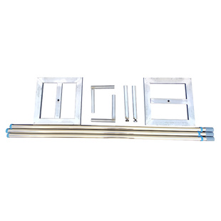 婚庆背景架子加厚不锈钢婚礼纱幔伸缩杆花门路引仪式亭布置道具