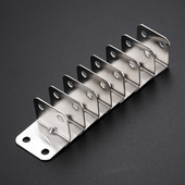 L型层板托连接件橱柜桌椅固定五金配件三角支 不锈钢90度角码 包邮