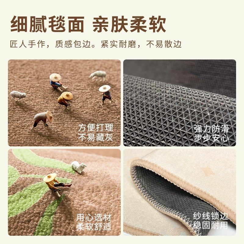 转椅地毯拱形电脑桌椅子书房书桌地垫滑轮椅垫电竞椅脚垫防滑垫子