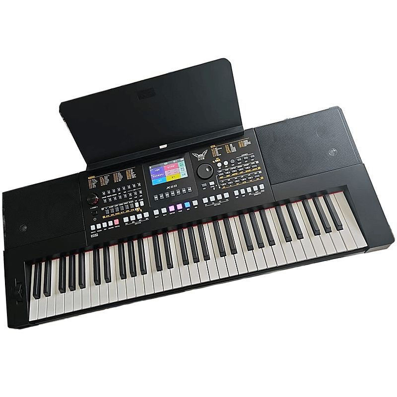 小天使X90电子琴厂家直销彩色触摸屏充电蓝牙初学者舞台演奏用琴