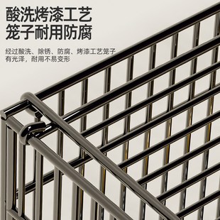 鸟笼子斑鸠专用鸟笼养殖笼养斑鸠活鸟斑鸠家养的笼子超大号繁殖窝