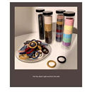 高弹力毛巾无痕头绳儿童发圈颜色随机不勒头发头饰 工厂直销