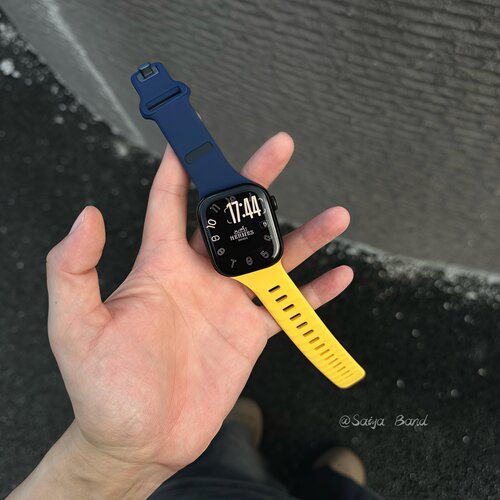 【个性歪头斜切表带】适用iwatch