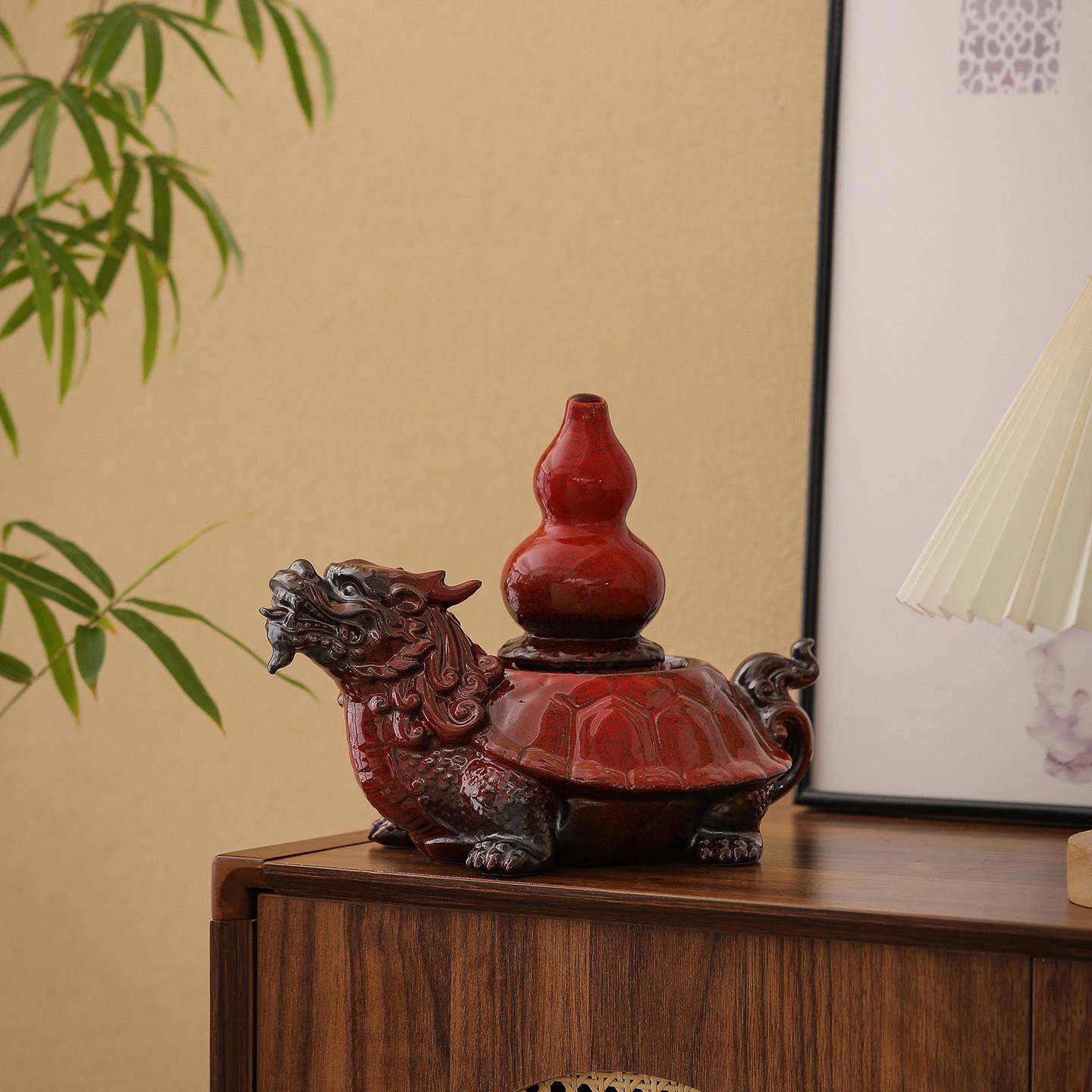 龙龟装流水生礼财摆件招财饰品循NCA环办公室水桌面摆件乔迁开业,家居饰品,流水摆件,淘宝优惠券,粉丝福利购,淘宝优惠卷