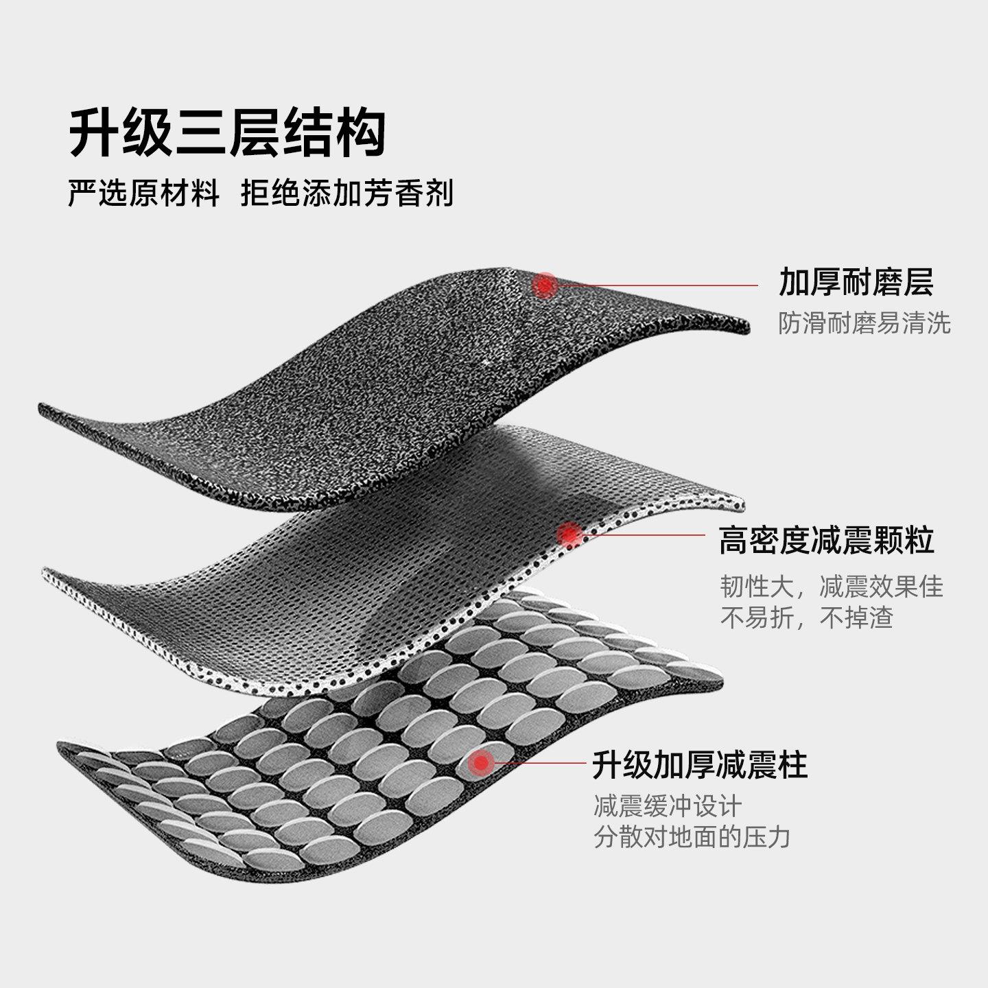 健身房地运垫杠铃垫性子学校功能塑胶地胶TUB垫隔音减震橡胶地动