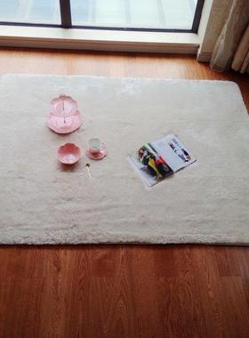 日本RYM软天鹅地毯水洗地板垫客厅卧室驼色床啡边时尚简单细现绒