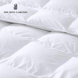 DI被芯春夏被鹅 酒丽卡尔顿店羽被五星级绒被子RTZ 政府补贴