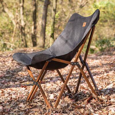 诺歌花外露RGTC21A8营椅野子餐椅月亮园椅铝户合金可携式折叠椅沙