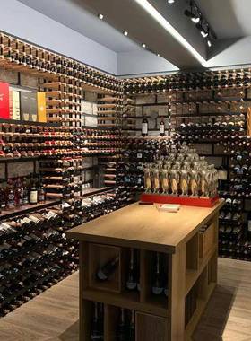 红酒摆件 酒瓶架 创意厅酒柜展示架酒吧架超市IFF客葡酒萄架托架