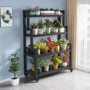 铁艺花架子置物架阳台35424客轮多层阶梯式户外厅庭院多肉花子盆