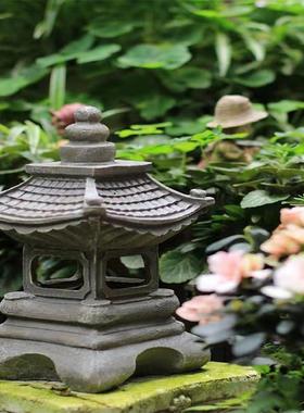 户太能阳庭院灯别墅花园式禅意灯民宿风景区树中脂彷外石灯草坪灯