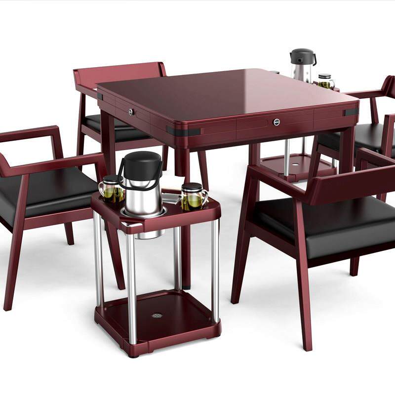 麻将机咖啡桌棋ZLS牌室茶架茶用室店全新专酒多功能麻将桌角桌配