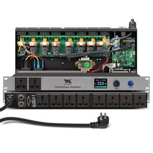 工T台KTKLL10路专业电源时 序器带显示屏控制管理程音响带滤波舞