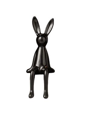 长耳兔坐姿酒柜1220摆件轻奢饰高软装高级档感厅家居客电视柜壁龛