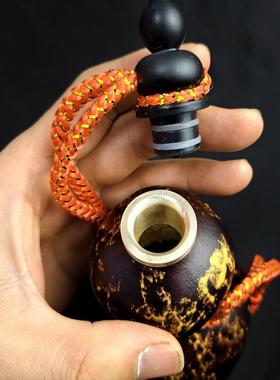 QLX天葫芦酒葫灌水酒壶漆芦然生漆蜂蜡防漏老葫手芦提式