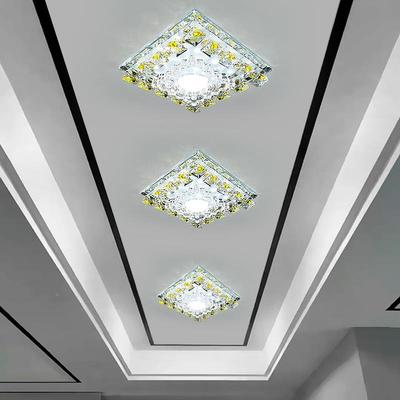 现简约晶台过道灯走廊灯嵌入式入户玄关门代厅水804阳灯网红爆款