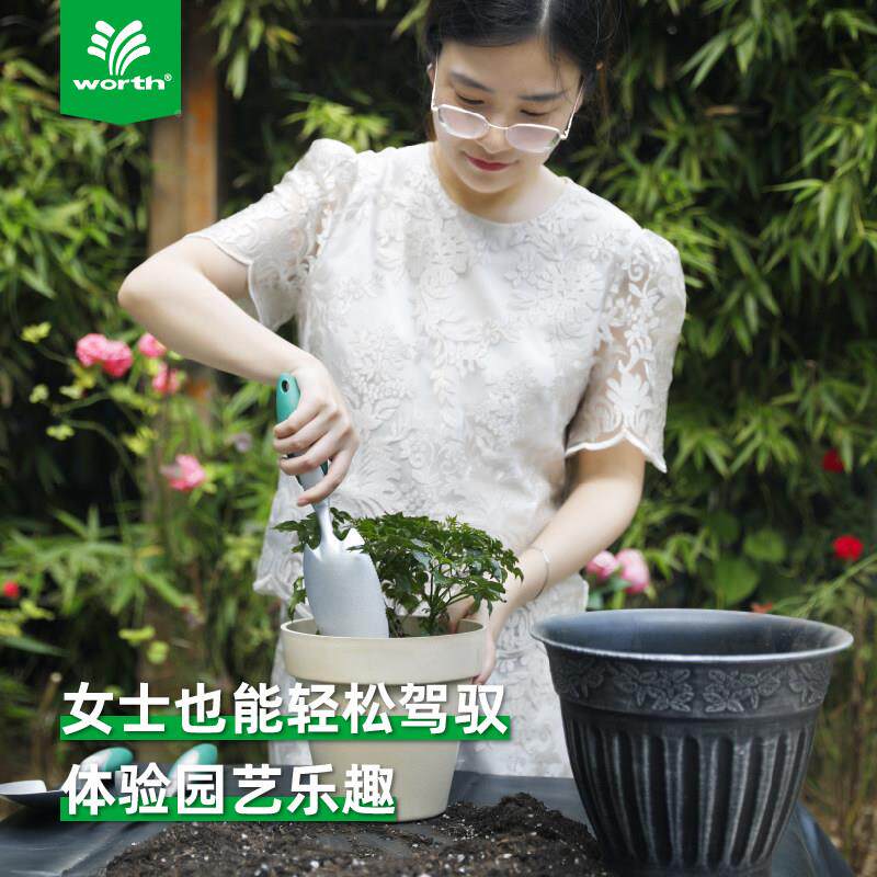 沃施w台orth园艺家工具T526A03铲子阳种花种菜换盆移土植铲松三爪
