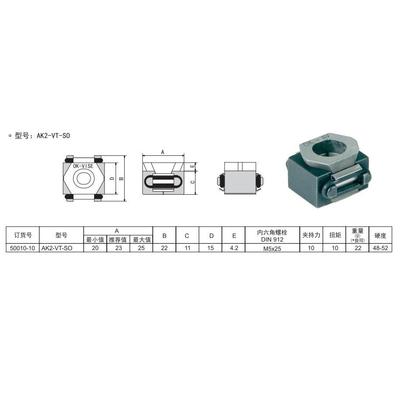 OK-VISE 经济型卡爪系列AK2-VT-S0芬兰原装进口