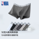 内裤 男生2026新款 A类纯棉四角短裤 NBA男士 头抑菌透气青少年平角裤