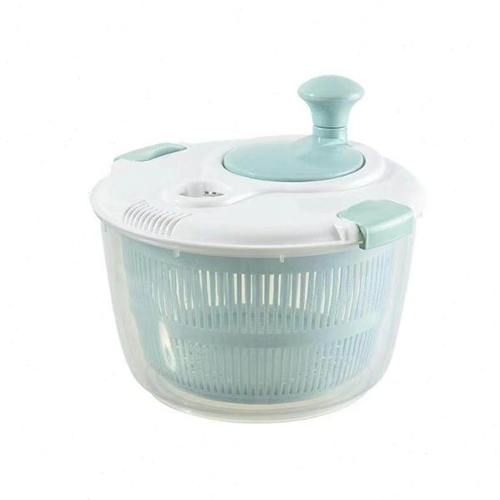 新炸串甩油手动蔬菜脱水器大容量商用材质加厚手动旋转沙拉甩水机