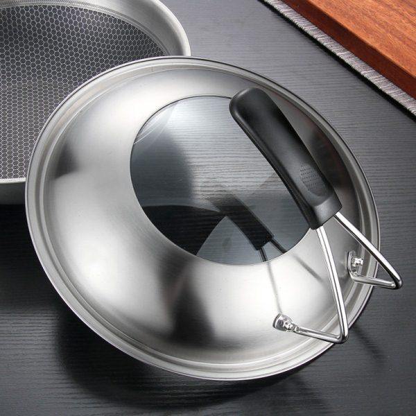 304不锈钢炒菜锅盖通用玻璃家用汤锅蒸锅盖加高32大34寸炒锅盖子,厨房/烹饪用具,锅盖,淘宝优惠券,粉丝福利购,淘宝优惠卷