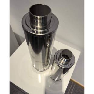 漩器涡风机消音漩涡气泵气真空泵降噪锈钢消声器旋不涡式泵消音筒