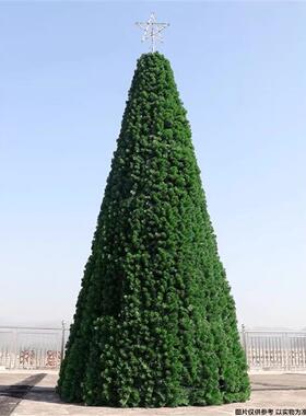 大型圣树3-诞-5-6-57-8-9-10-12米圣诞节户外钢架装4饰251013树1m