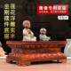 可定制底红木A011像座长方形观音莲佛花座财神貔貅摆件木泰山石质