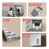 户外明装 插座带锁防盗电不锈钢防水动OEE国际盒电床包外盖室电车