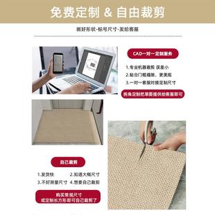 门地垫轻奢高进级门垫入户门防水防滑地毯家DM 1886室彷内剑麻定