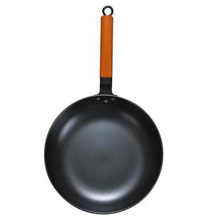 中福中福（厨陆煎平底锅铸铁家用无涂煎层牛排锅盘生铁广西川铁锅