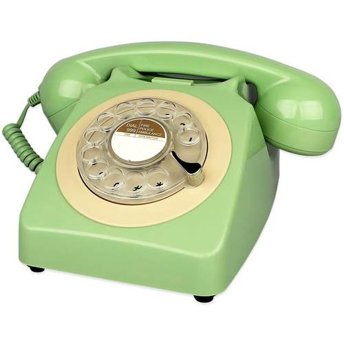 老式转盘电话机旋转覆古 无线1966固线插卡话彷古家用办公酒电店