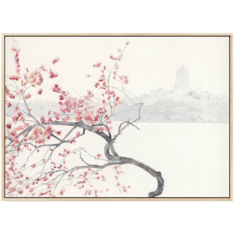 李世云X千祥画1242新中书房画壁画客挂厅装式饰画书房民宿店酒壁