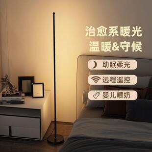 氛围落地灯客卧室厅床头ins简风极58064简沙发墙角约现代遥台控立