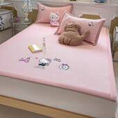 三丽鸥FOZ档冰豆豆凉席三高件腾套软席子夏季 学A生单人可折KT猫类