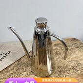 出德国304不锈钢油壶大容量装 颜值高 轻巧 油罐大号油壸倒油瓶