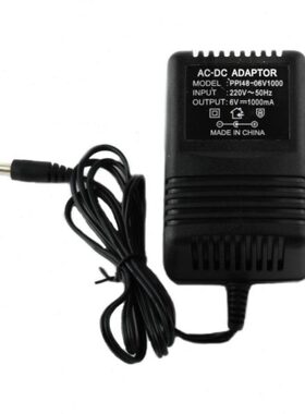 包邮6V1A 220V转6V线性变压器DC6V1000mA儿童汽车直流电源适配器