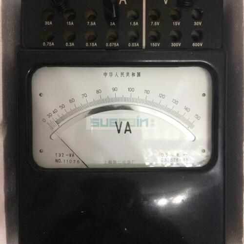 T32-VA 交直流伏安表 0.5级 交直流电压表 电流表 30A/600V