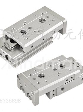 金器MCSS-20-20-AS滑台气缸MCSS20L-10/30/40/50/75/100-AT/B-X12