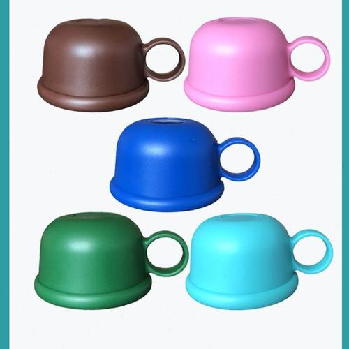 儿童保温杯通用手柄盖配件喝水盖碗盖水壶加厚防摔通用杯盖