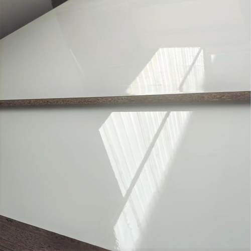 实木免漆颗粒板贴面衣柜橱柜桌面高光板肤感板PE刨花板贴面E0E1