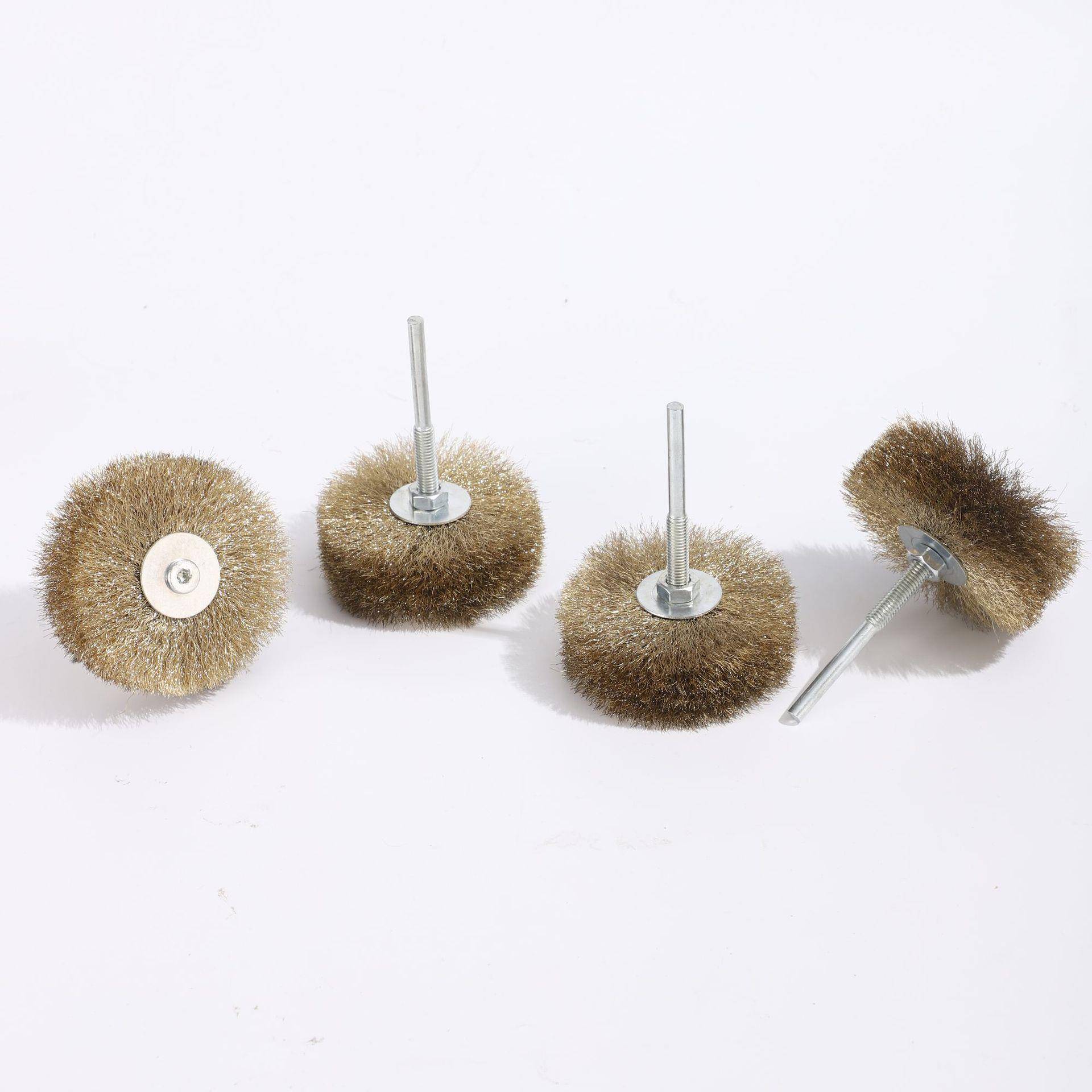 抛光打磨花头专用磨料丝0.15/0.不锈钢丝花头铜丝花头钢丝杆