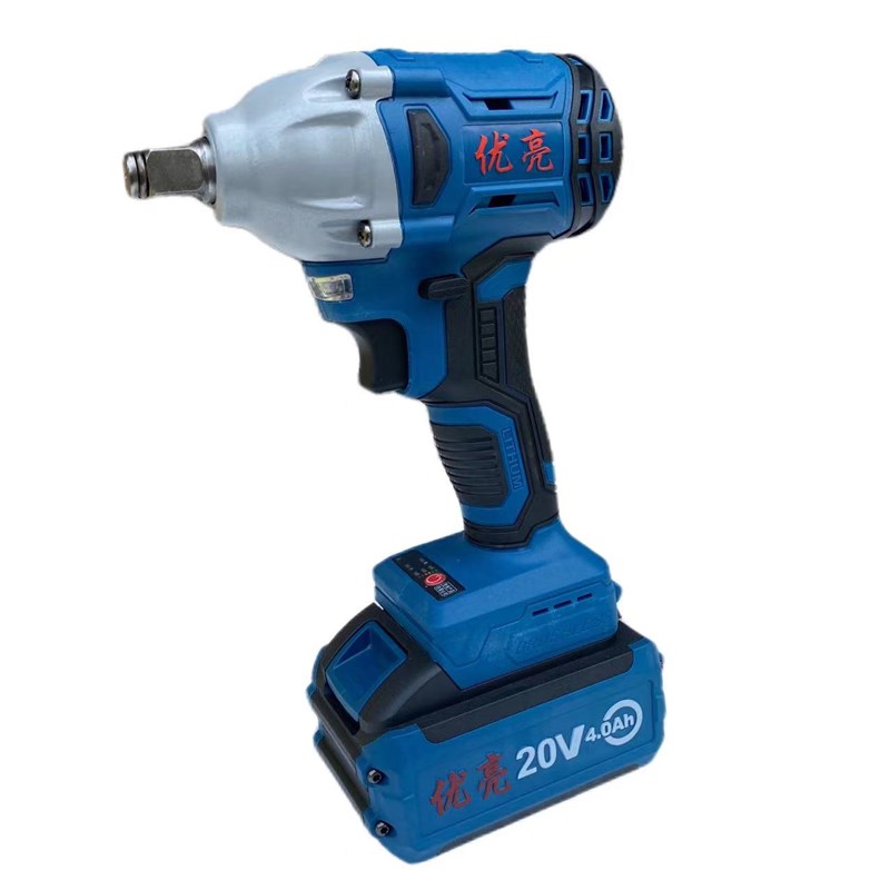 优亮电动冲击扳手PB40大扭力风炮无刷锂电池电板木工架子工汽车VF