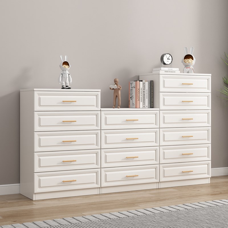 五斗柜实木卧室简约现代储物柜抽屉柜子客厅靠墙六斗收纳柜五斗橱