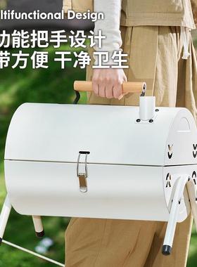 烧户烤炉烧烤家MJJ23454用烤肉炉子架子野餐营外折叠架便携式露不