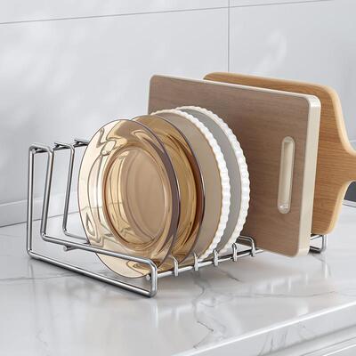 家图腾厨盘房304不锈碟盘架碗碟置物架子橱柜JTT-碗碟内收纳架沥